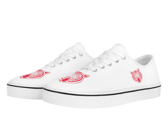 Crimson Tiger - Emblem Canvas Sneaks